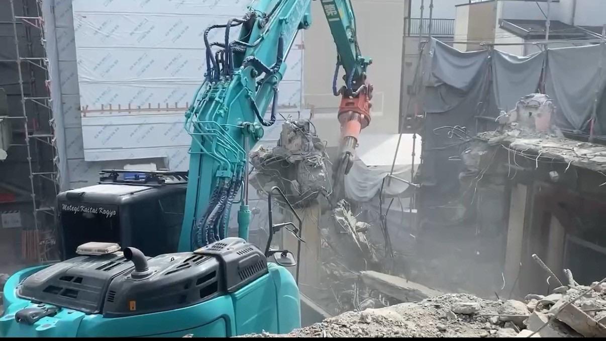 6階建解体工事  階上解体 - 埼玉県春日部 / 6-Story Building Demolition - Kasukabe, Saitama